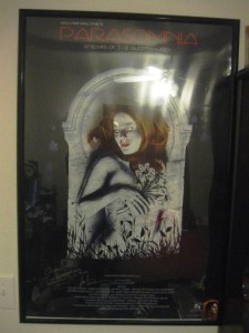 A One Sheet Poster for Parasomnia signed by William Malone